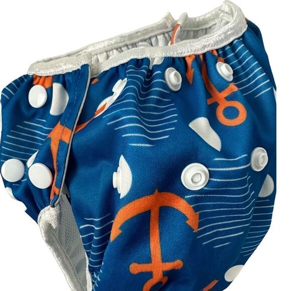 Beau & Belle Swim Pants Anchors 0-36 Months - Picture 6 of 8